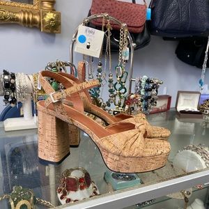 COPY - Matiko Cork Platform Heel